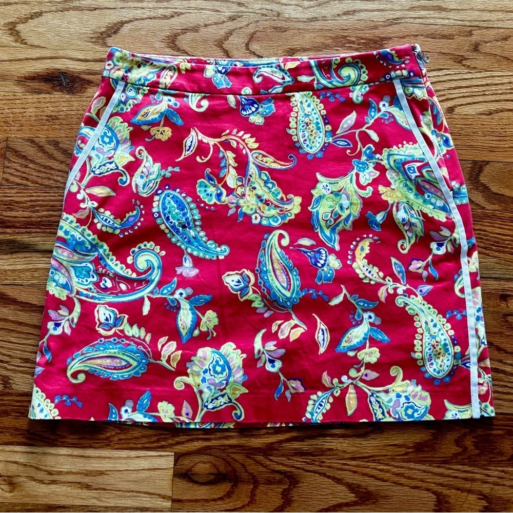 Polo Ralph Lauren Golf Paisley Skort - Size 4